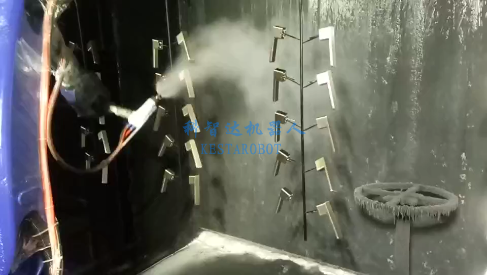 門把手噴漆機(jī)器人(圖4) 門把手噴漆機(jī)器人(圖4)